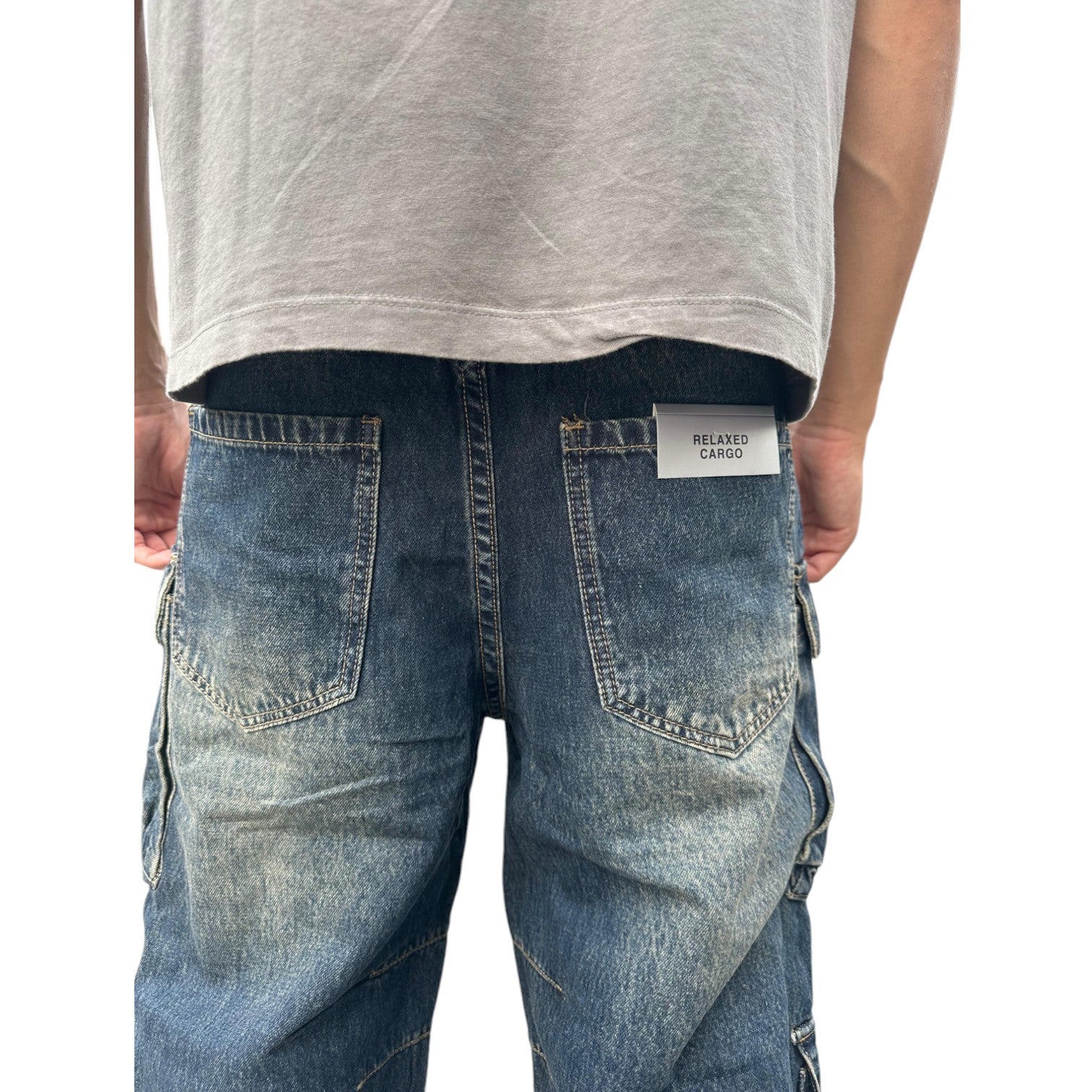 G-Mode Wear Jeans Cargo Uomo