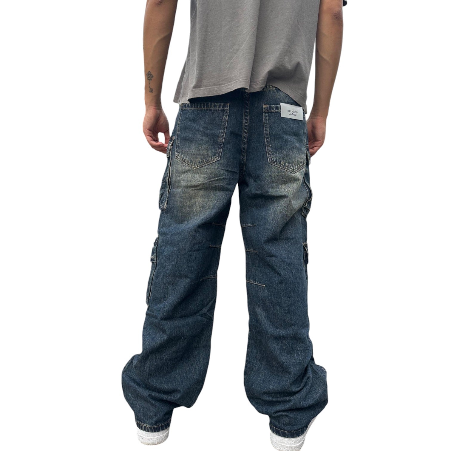 G-Mode Wear Jeans Cargo Uomo