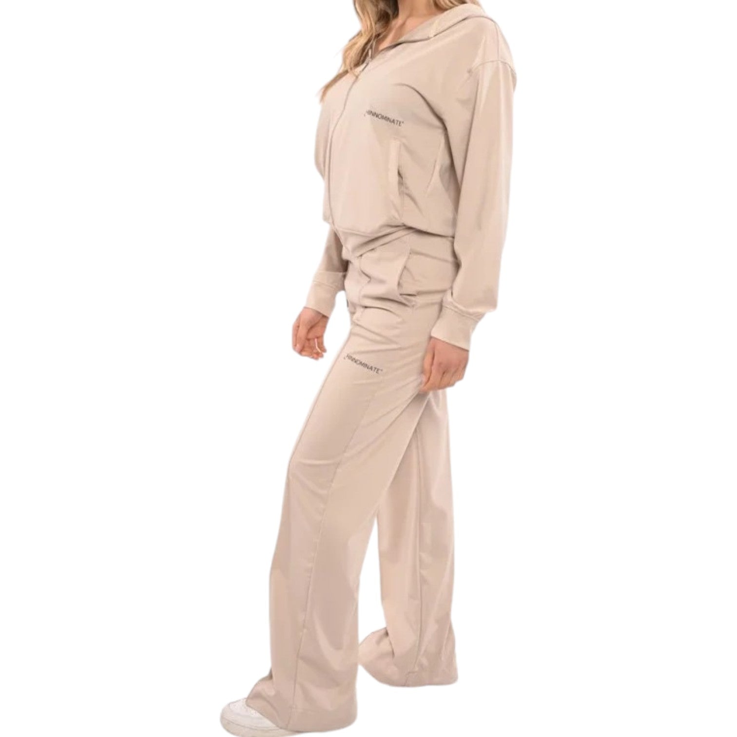 HINNOMINATE Felpa Con Cappuccio e Zip Donna