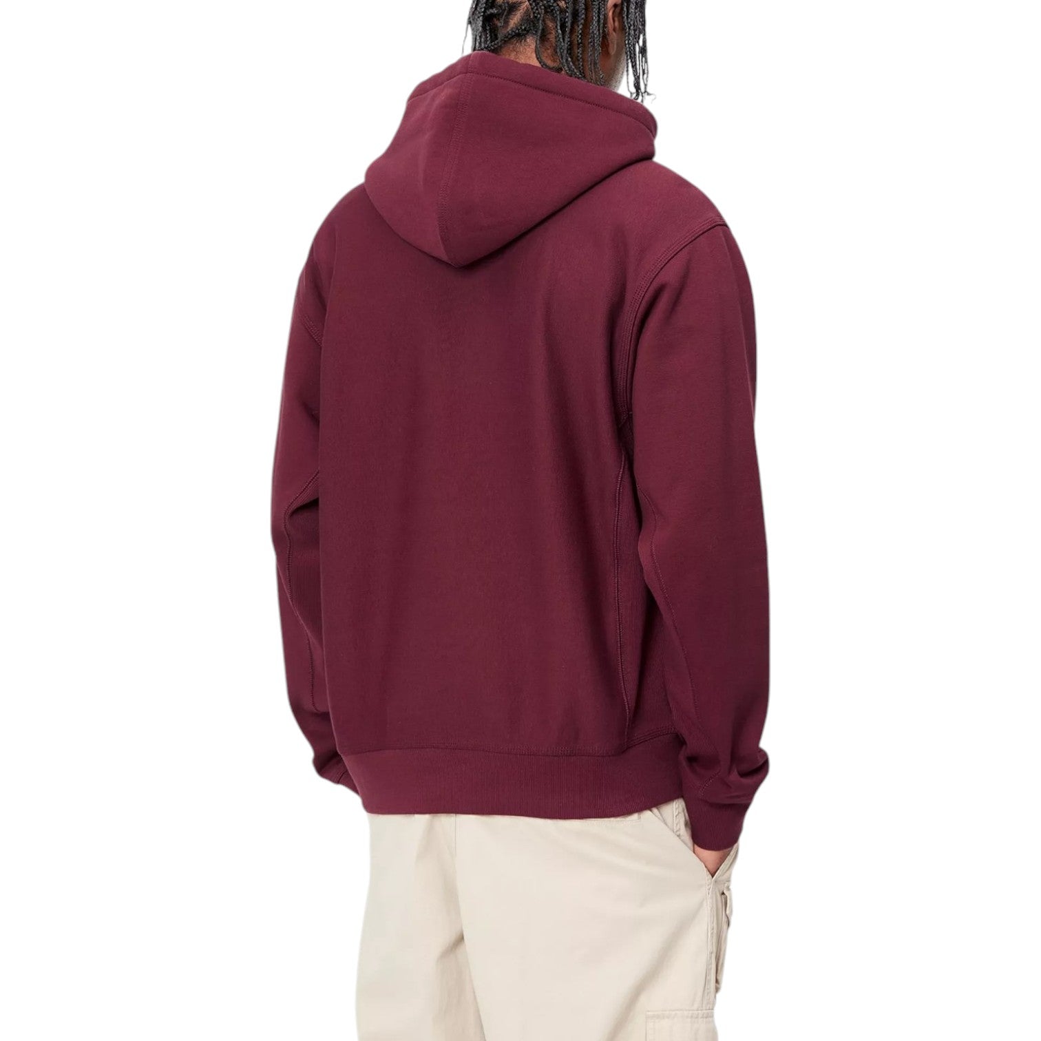 Carhartt WIP Hooded American Script Sweatshirt Uomo