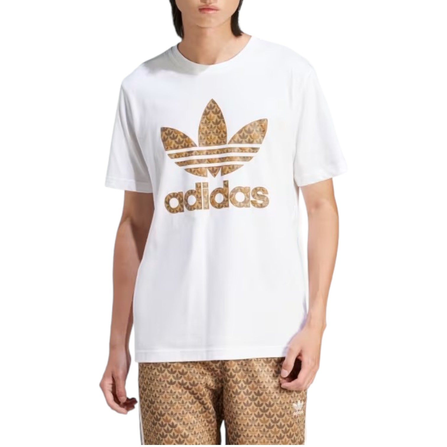 Adidas T-shirt Classic Monogram Graphic Uomo