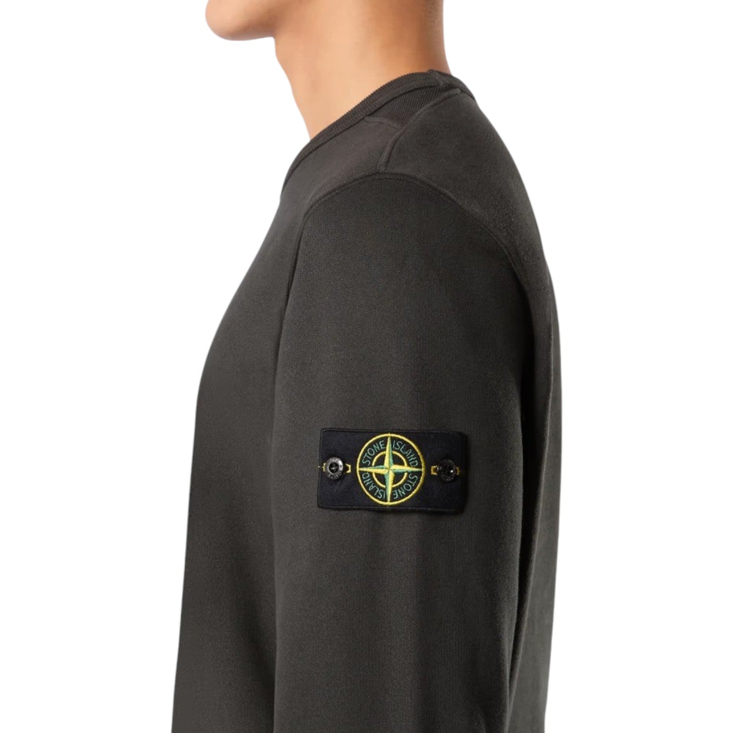 Stone Island Felpa Girocollo Uomo